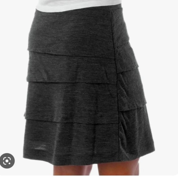 PRANA Tiered Wool Blend Leah Skirt, Small - Picture 9 of 11